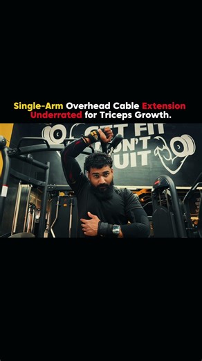 Single Arm Cable Triceps Extension Explained