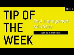 Tooling info at first sight in ZOLLER tool management software | Tip of the Week