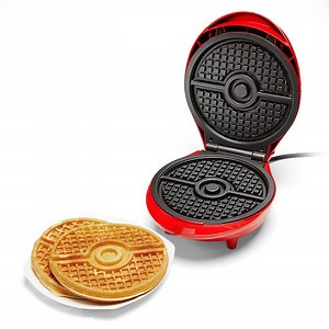Check out this Poké Ball Waffle Maker