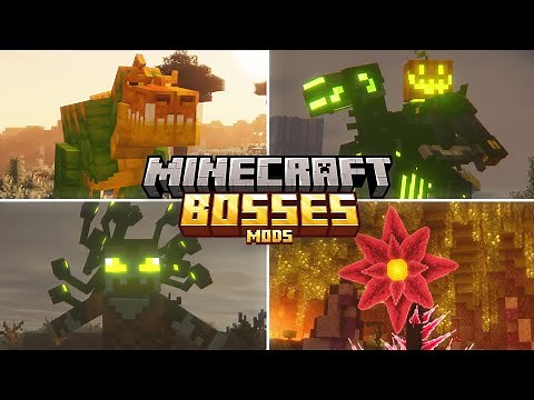 Top 10 Mods That Add New Bosses To Minecraft 1.20.1 - 1.21 (Forge & Fabric)