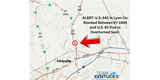 U.S. 641 now open in Lyon Co. after crash