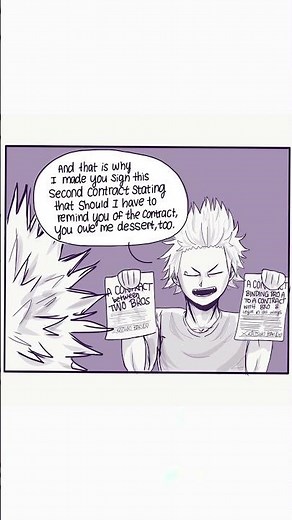 This is Kirishima’s method of getting Bakugo to stop cussing...| My Hero Academia Comic Dub