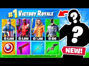 MARVEL vs DC Challenge in Fortnite Battle Royale
