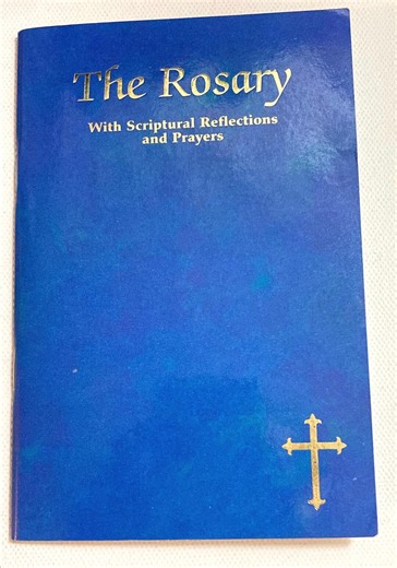 The Rosary – With Scriptural Reflections and Prayers | Early Print (3 Mysteries Only) | Catholic Classics | Regina Press 47 Pages - Etsy