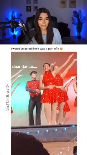 SHE HAD THE WORST DANCE FAIL.. 😭