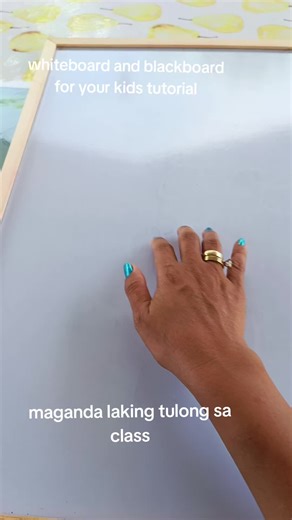 whiteboard and blackboard for your kids tutorial maganda laking tulong sa class
