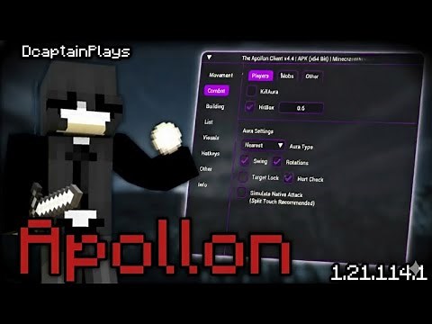 Best Hack Client for Minecraft 1.21.114 – Apollon Client v4.74