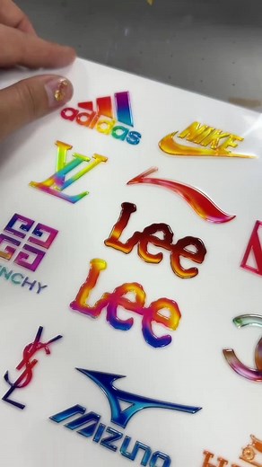 World's First Machine Printed Droplet Adhesive Label