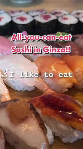 High-quality all-you-can-eat sushi restaurant, Hina Sushi! Want to try as many kinds of sushi as you can? Try this all-you-can-eat sushi restaurant in Ginza! Hina Sushi is a high-quality sushi restaurant that provides over 60 kinds of sushi daily. From common sushi, like salmon, tuna and shrimp, to more expensive sushi, such as eel, sea urchin and fatty tuna. We have eaten over 60(!!) sushi in total in 120 minutes!! How many sushi can you eat? Tell us in the comments! WATCH FULL VERSION ON OUR Y