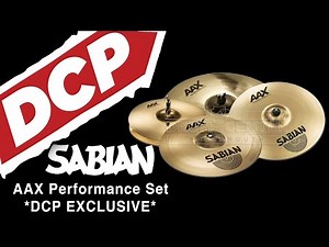 Sabian AAX Performance Cymbal Set - DCP Exclusive!