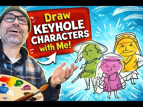 We're Drawing Abstract Keyhole Characters!