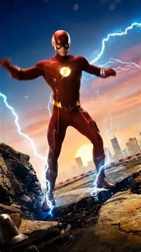 The Flash dance routine with the lighting #shortsfeed