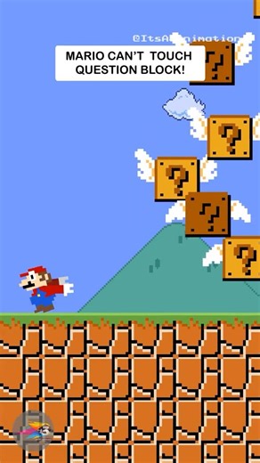 Mario Can't Touch Question Blocks!
