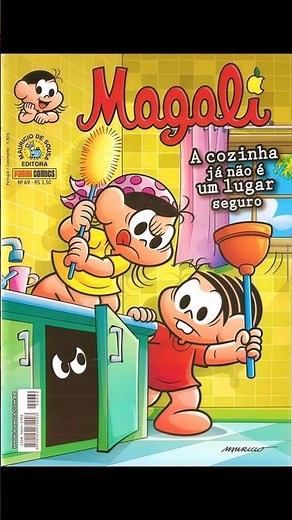 Magali's comic strip, "Took Care, Cleaned Up" | Narra Comics