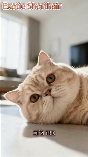 “Why Exotic Shorthair Cats Look So Unique!”#shorts #catshorts #animals #animalshorts #cat