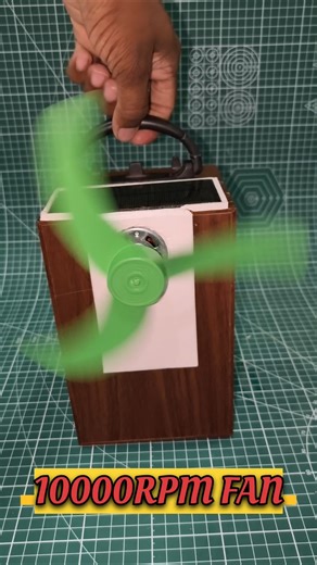 775 DC Motor Fan + LED + Solar | Super Power DIY Gadget ⚡🌞