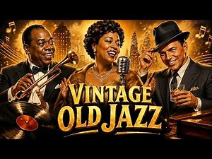 Frank Sinatra, Nat King Cole, Ella Fitzgerald, Dean Martin | Timeless Old Jazz Classics