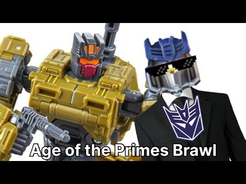 The new Combaticons keep getting better - Transformers Age of the Primes Brawl review
