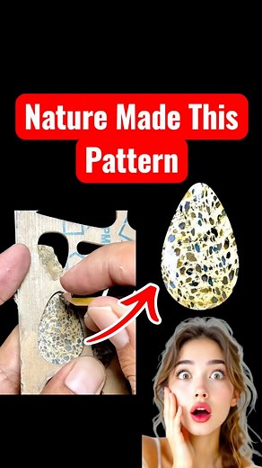 From a simple slab of petrified palm wood to a polished cabochon — shaped, sanded, and finished by hand. #petrifiedpalmwood #palmwoodfossil #fossilwood #lapidaryart #cabochon #stonecutting #handmadecabochon #lapidarylife #gemstonecutting | Yazid Ikhsani