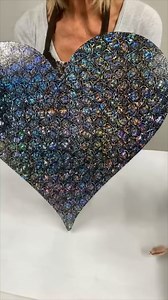 Let's use our Monroe APS Transfer Foil! 😍 This foil is transparent and holographic, and looks stunning on every project! #transferfoil #diycrafts #metallicfoils #foils #foiling #craftingfun | Artistic Painting Studio