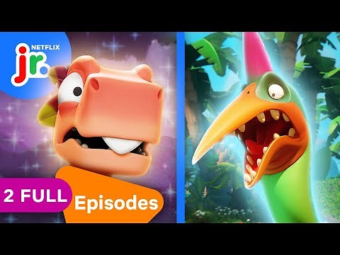 Bad Dinosaurs FULL Episodes 3 + 4 Compilation 🦖🌋 Netflix Jr