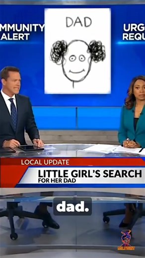 Little girl draws a sketch of her missing dad and the news anchors had no idea that the sketch looked exactly like her actual dad when shown the update …. 😂😂I’m crying I’m laughing so hard. | Phuti Zwane