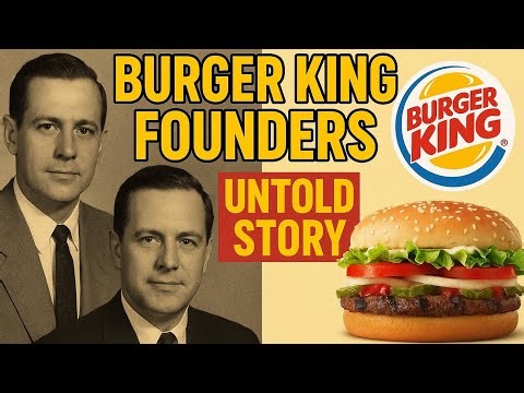 The Founders of Burger King Untold Story | James McLamore & David Edgerton