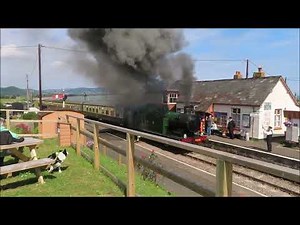 STEAM TRAINS AT WATCHET, BLUE ANCHOR AND MINEHEAD WSR 20 AND 25 JUNE 2024