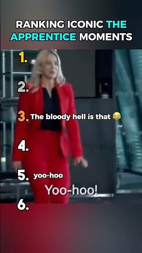 Ranking Iconic “The Apprentice” Moments 😂🕴️