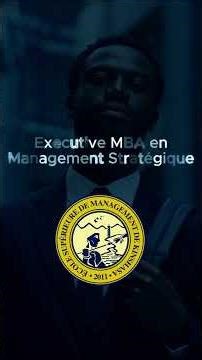 Executive MBA en management stratégique | MICHEL ELAME