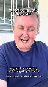 10 CBT techniques for depression