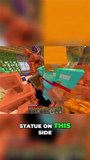 First Ever Copper Golem Turns to Statue?! 🏺 Minecraft Short