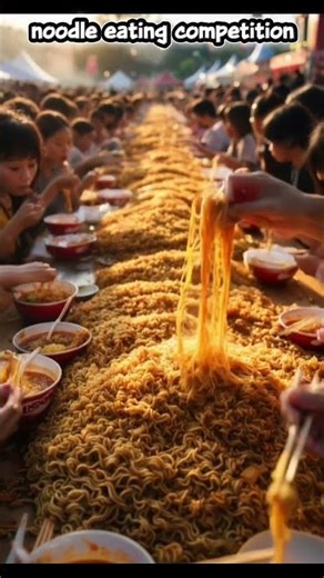 noodle eating competition