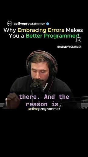 Errors Makes You a Better Programmer | Learn & Grow Through Debugging! 🚀 #coding#programming#python