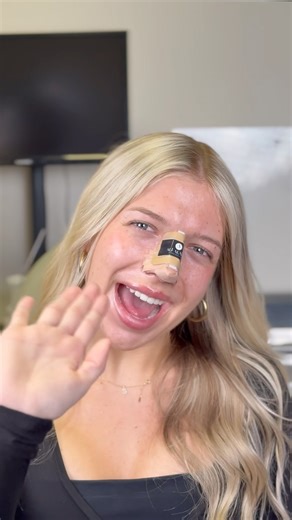 Nose Taping Routine with Our Patient from Australia