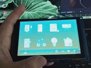 做了一个应用在智能家居场景的HMI界面，请大家品鉴！EZZ Studio+Arduino设计制作而成