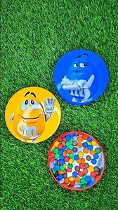 Minutes Satisfying with Rainbow M&M'S Candy Unpacking From Glossy Containers ASMR Beads Surprise