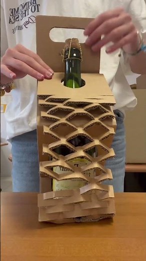 Emballage bouteille carton