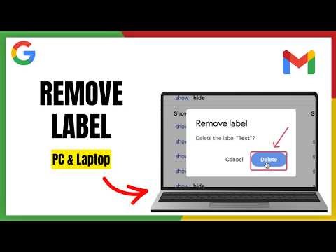 Remove Gmail labels in seconds
