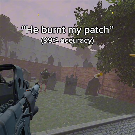 Dude shouldn’t have burnt my patch 😡, ##ghostsoftabor##quest3##quest##vr##quest2