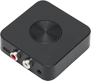 BT 21 Bluetooth 5.0 2 in 1 Adapter, Stable Connection and Stereo Sound, Works While Charging, Automatic Power On/Off, Rich Interface Suitable for Home Theater