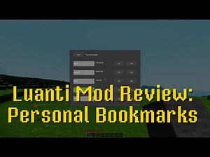 Luanti Mod Review: Personal Bookmarks