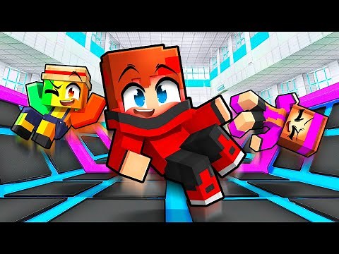 J'ai construit un Trampoline Parc dans ma maison sur Minecraft !