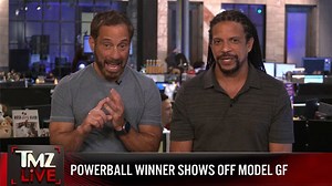 $2 Billion Powerball Winner Edwin Castro Shows Off His Model Girlfriend | TMZ Live