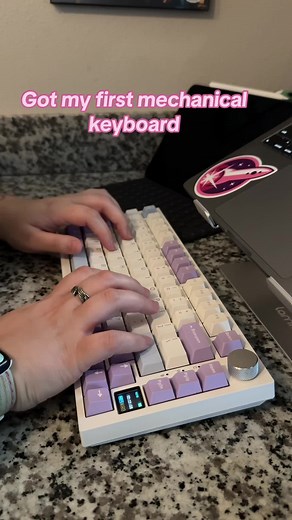 this is an Ajazz AK820 Pro with gift switches right out of the box! great budget keyboard imo 🤩 i’m starting to work on my skills as a graphic designer and i’m hoping to get some new clients soon, so i might document my journey here! #keyboard #mechanicalkeyboard #ajazz #epomaker #giftswitches #wfh