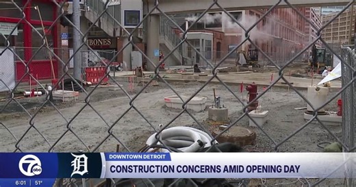Greektown businesses prepare for Opening Day crowds despite ongoing construction