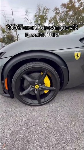 2026 Ferrari Purosangue $400,000 SUV Has a Self-Closing Door #Ferrari #Supercars #luxurylifestyle