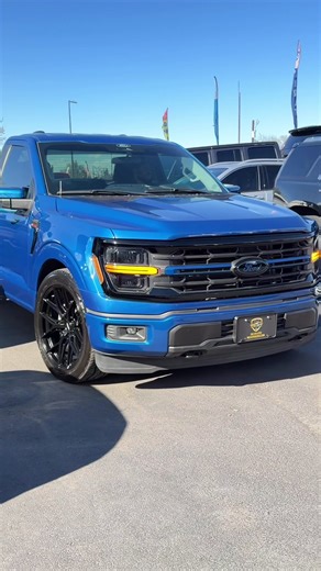 2024 Ford F-150 XL 4WD – Atlas Blue💙 💲 $59,995 $10k down / $900 month with approved credit! Super clean, hard-to-find setup with tons of upgrades and only 11k miles. This truck is built right and ready to go. Details: • 5.0L V8 • 4WD • Automatic • 11,041 Miles • 1 Owner • Clean Carfax Upgrades & Features: • Ridetech adjustable coilover 3/5 drop kit • 22” Vossen wheels wrapped in Nitto tires • Fully color matched (clean custom look) • XLT/STX grille conversion • 103A Package • Navigation • Cent