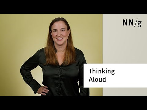 Help Users Think Aloud
