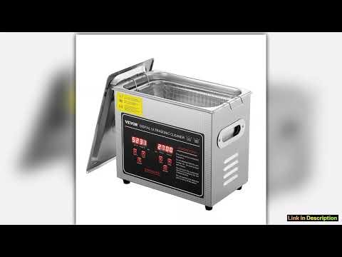 SucceBuy 2L 3L 6L 10L 22L 30L Ultrasonic Cleaner Stainless Steel Portable Cleaning Washing Machine